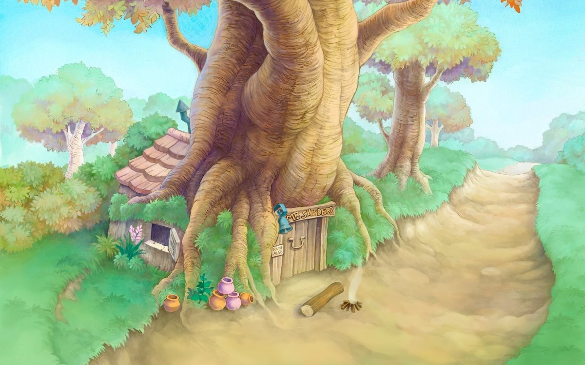 Стоакровый лес Винни пуха