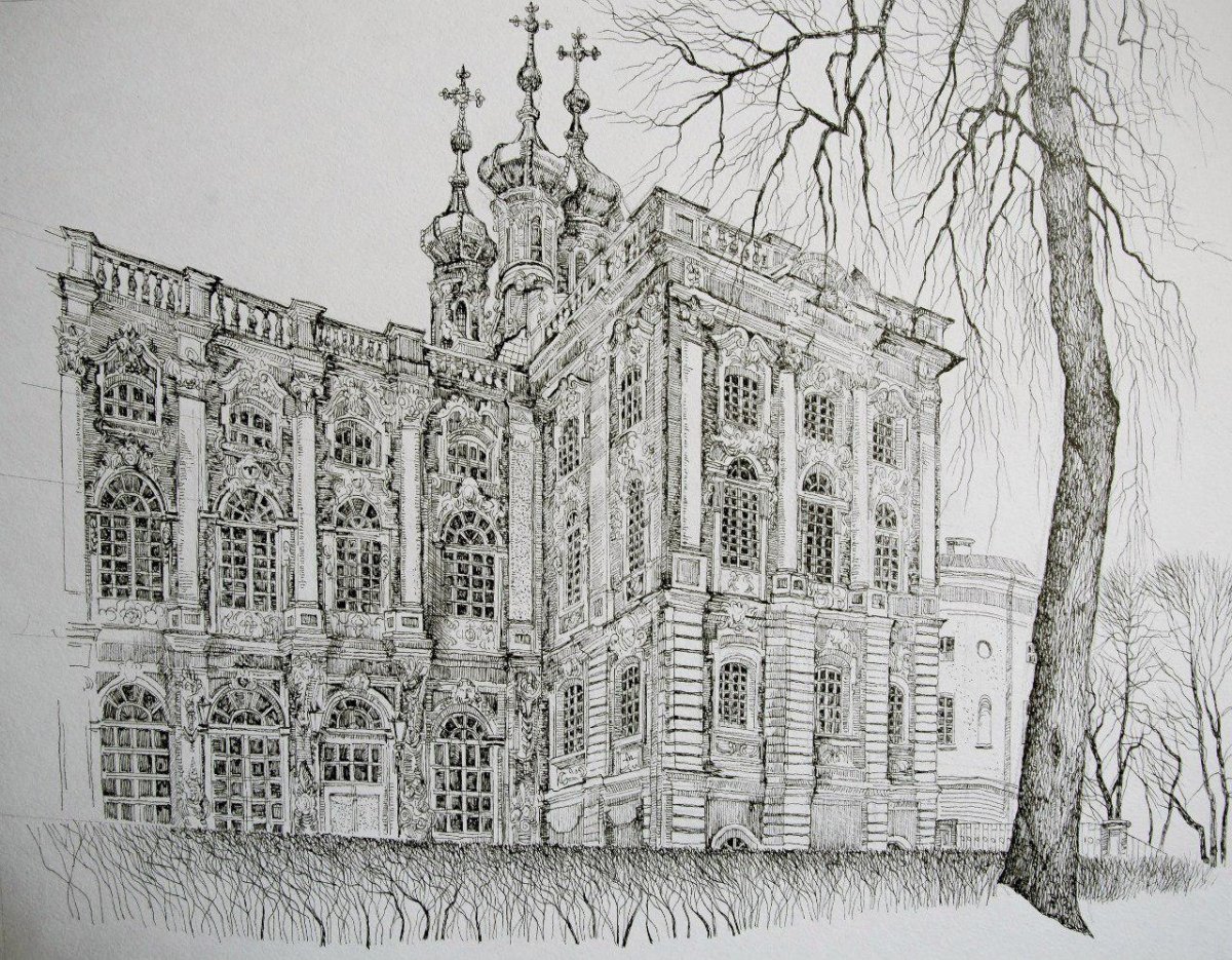 Екатерининскийдаорец в Санкт-Петербурге