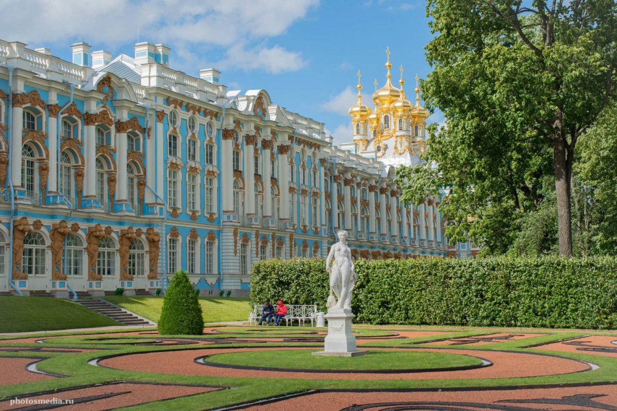 Город Пушкин Екатерининский дворец