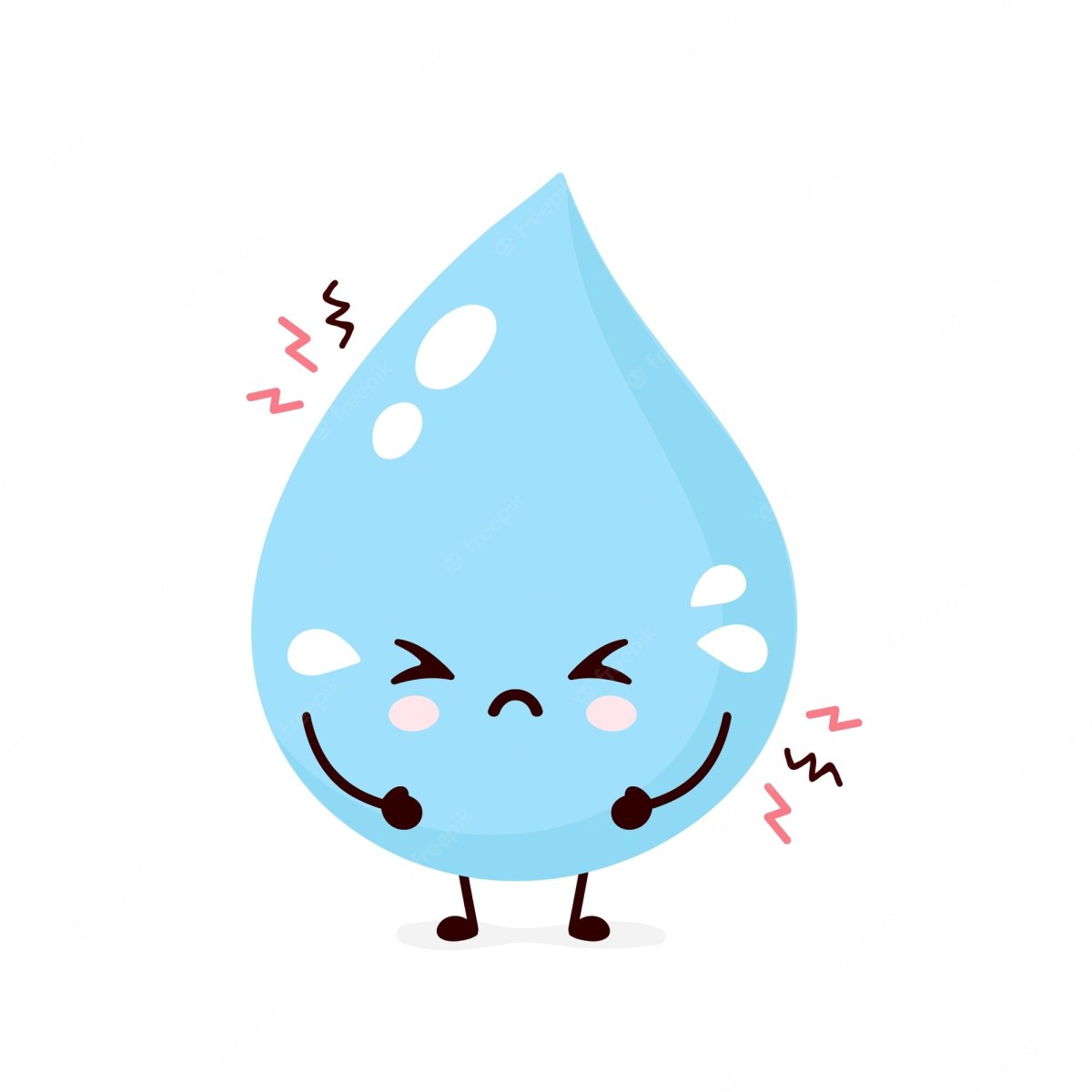 Грустные капельки дождя