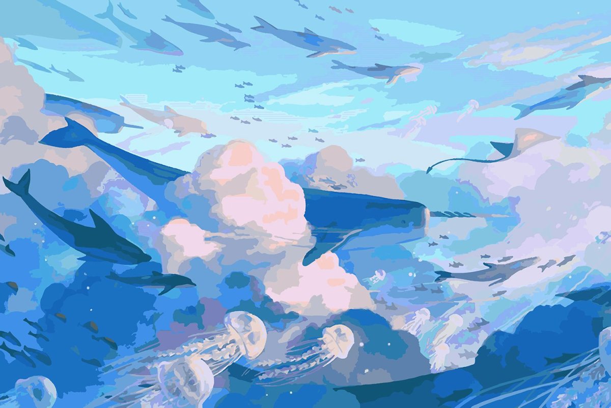 Аниме пейзаж