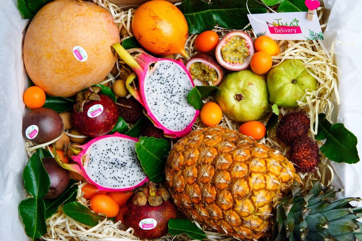 Папайя рамбутан маракуйя