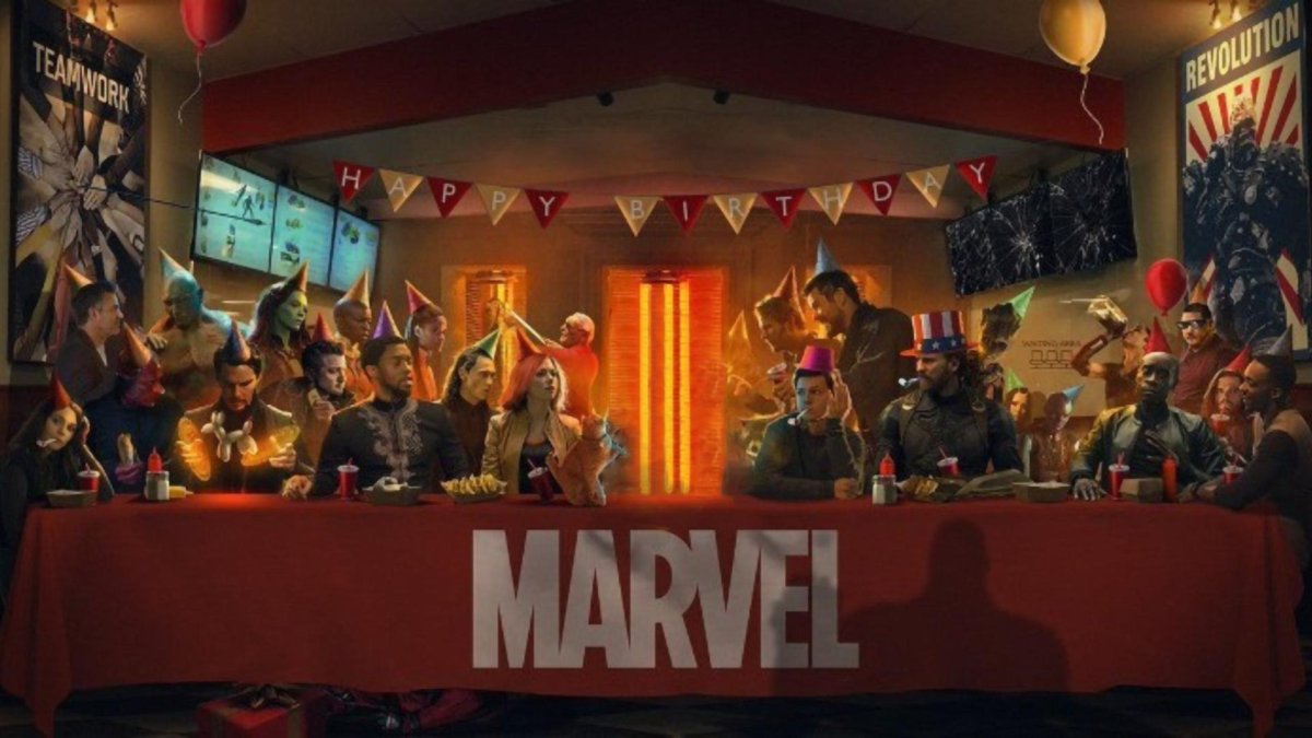 Тайная вечеря Мстители