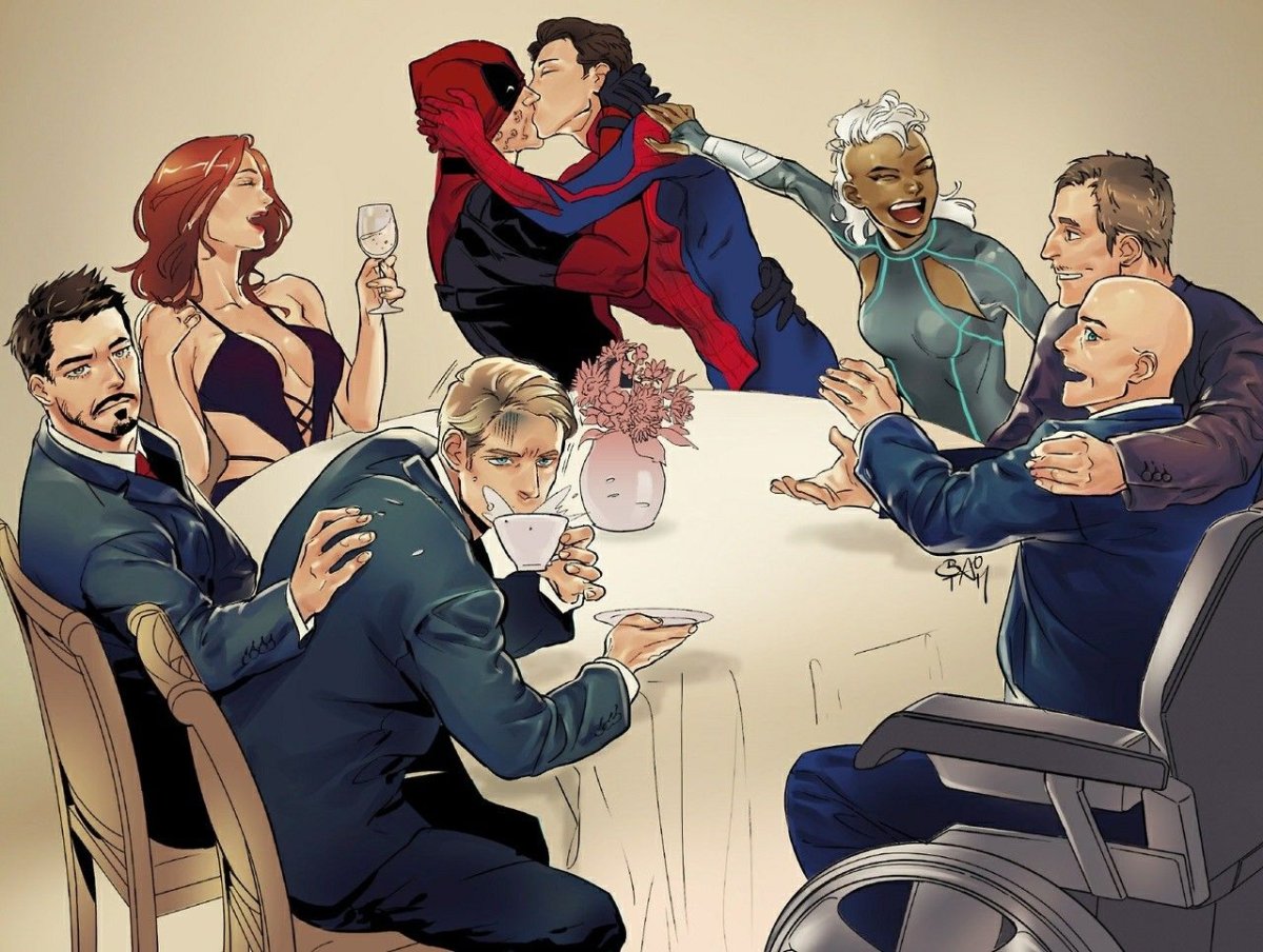 Эрик Леншерр и Тони Старк