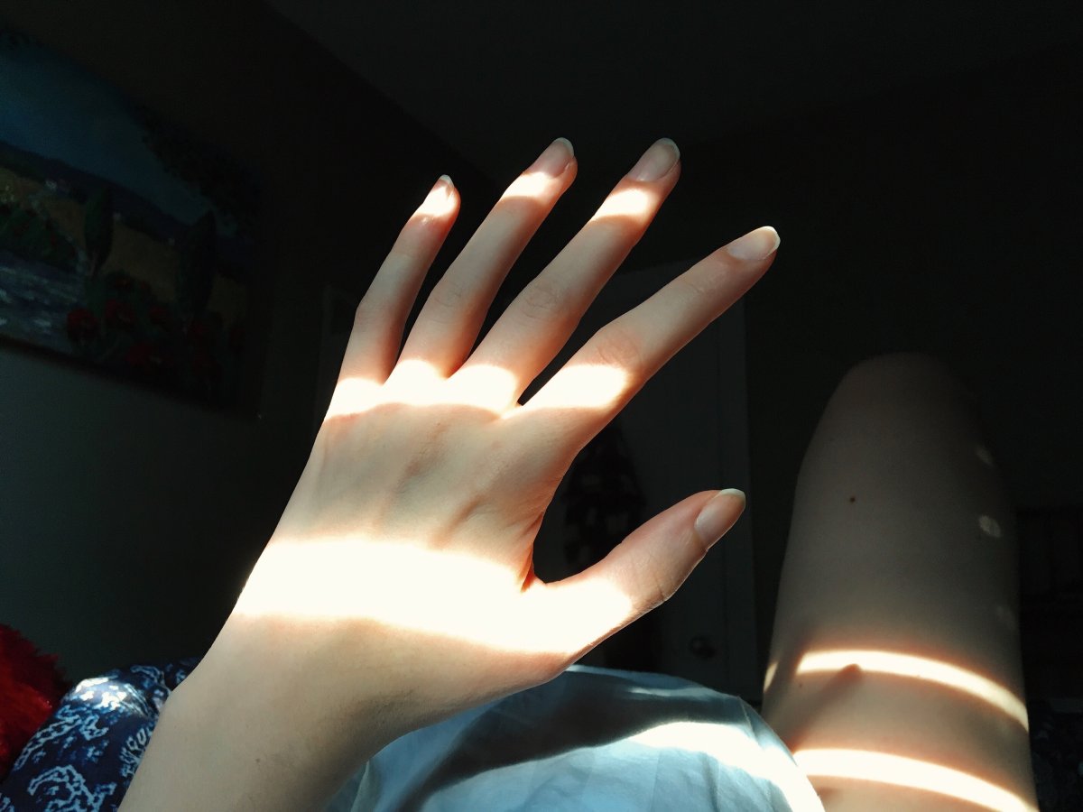 Красивые длинные пальцы