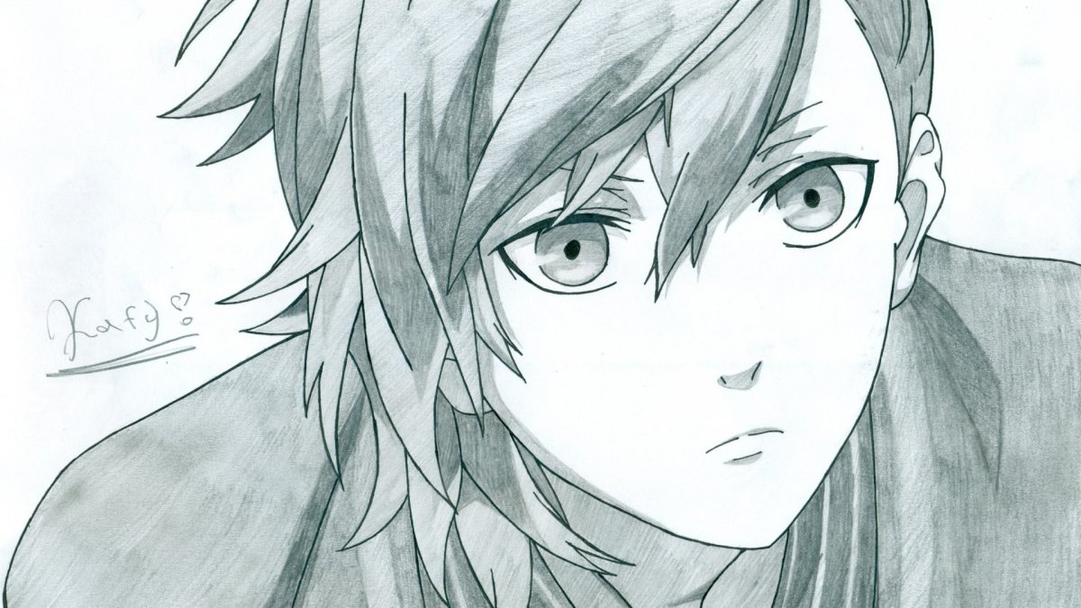 Аниме лицо парня