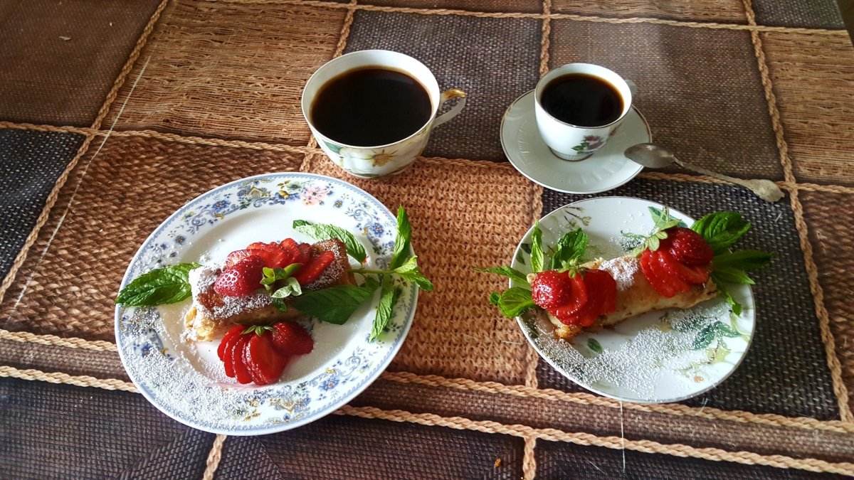 Роскошный завтрак