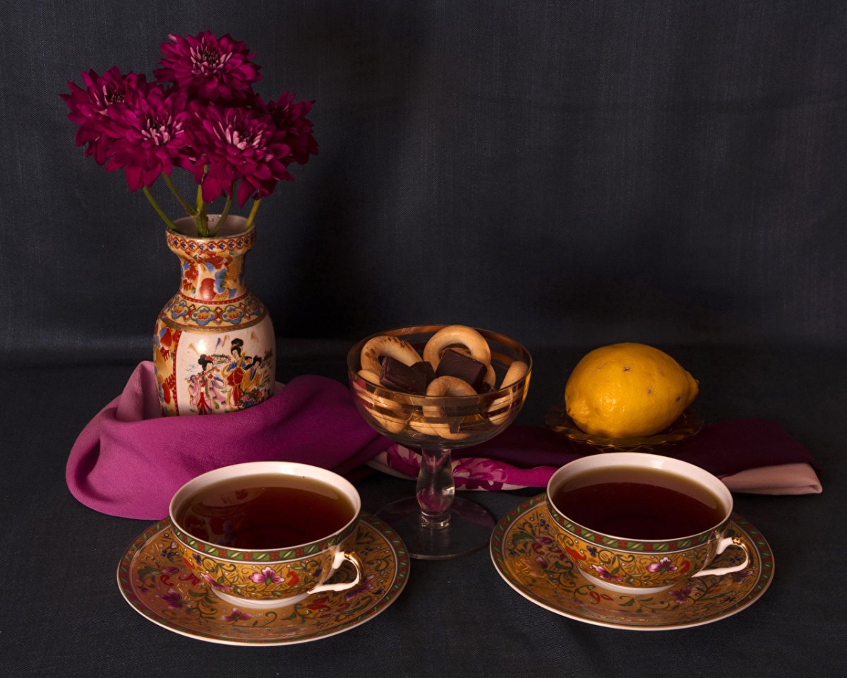 Две чашки кофе