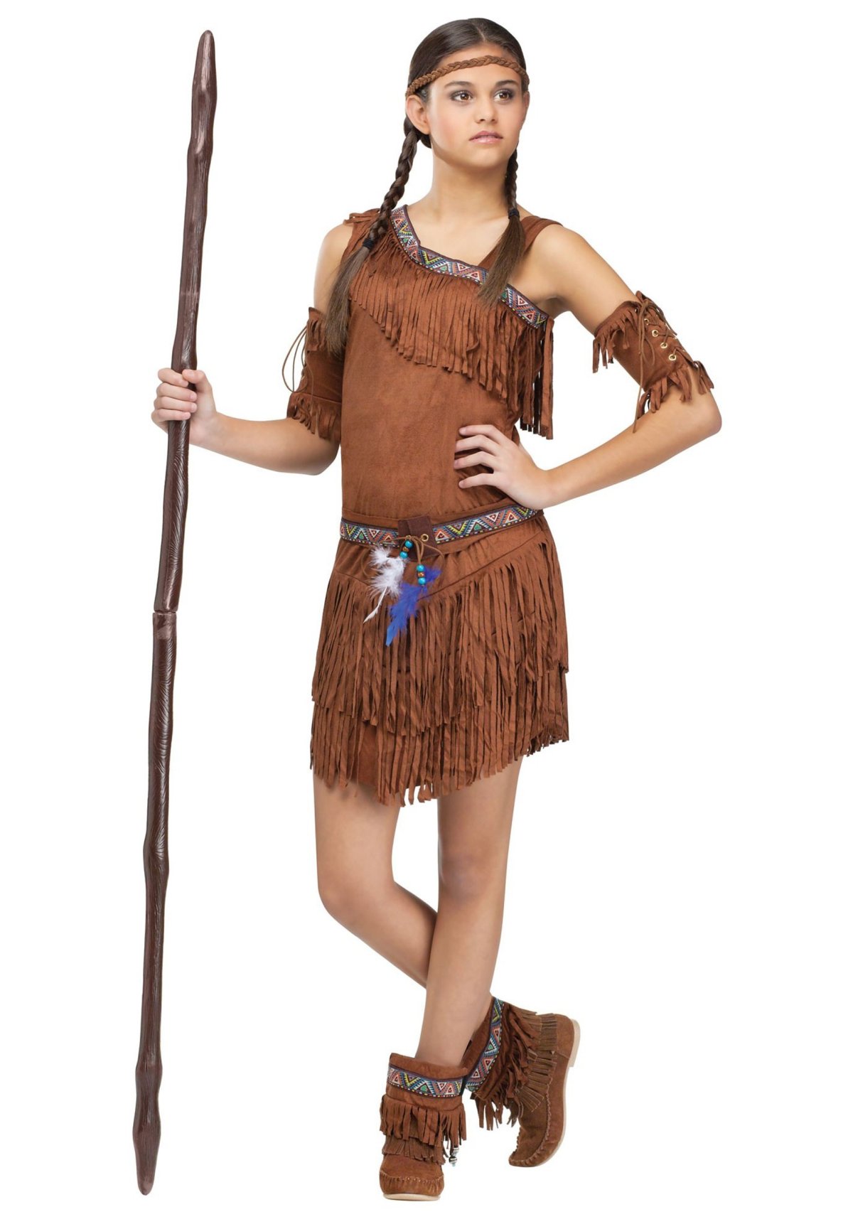 Костюм индейца для девочки