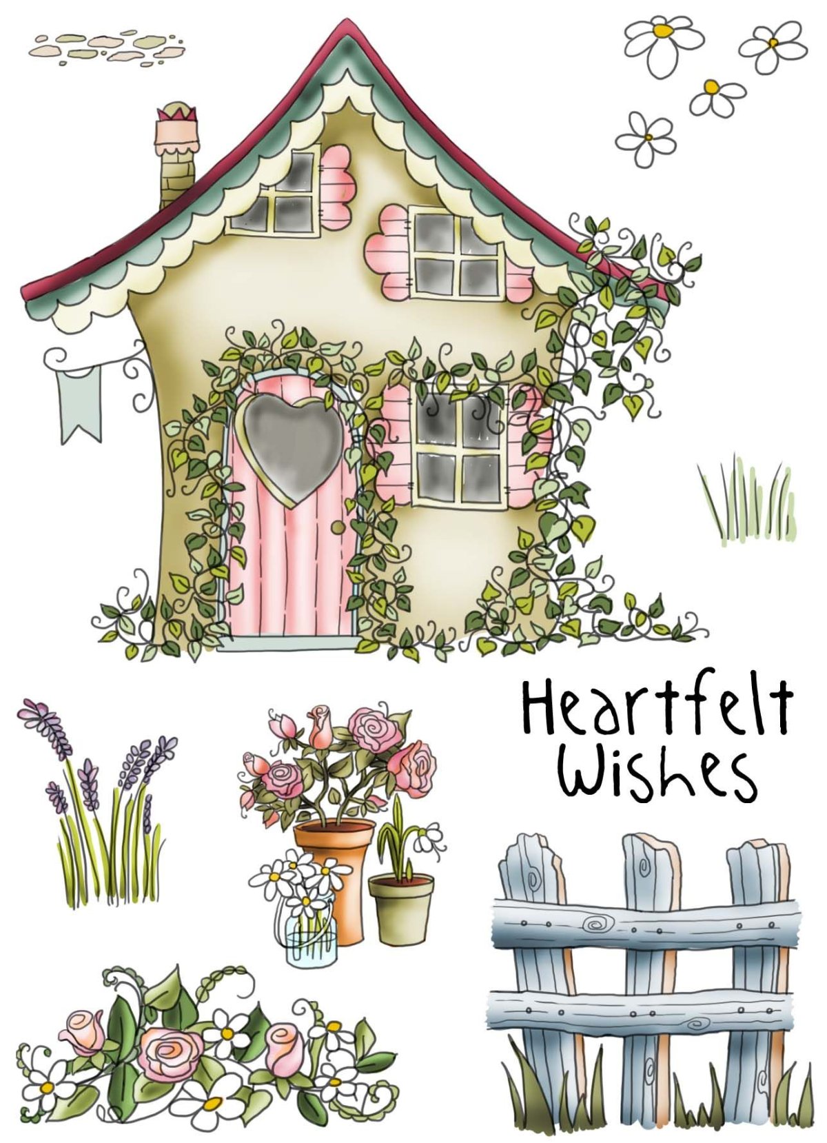 Домик для скрапбукинга