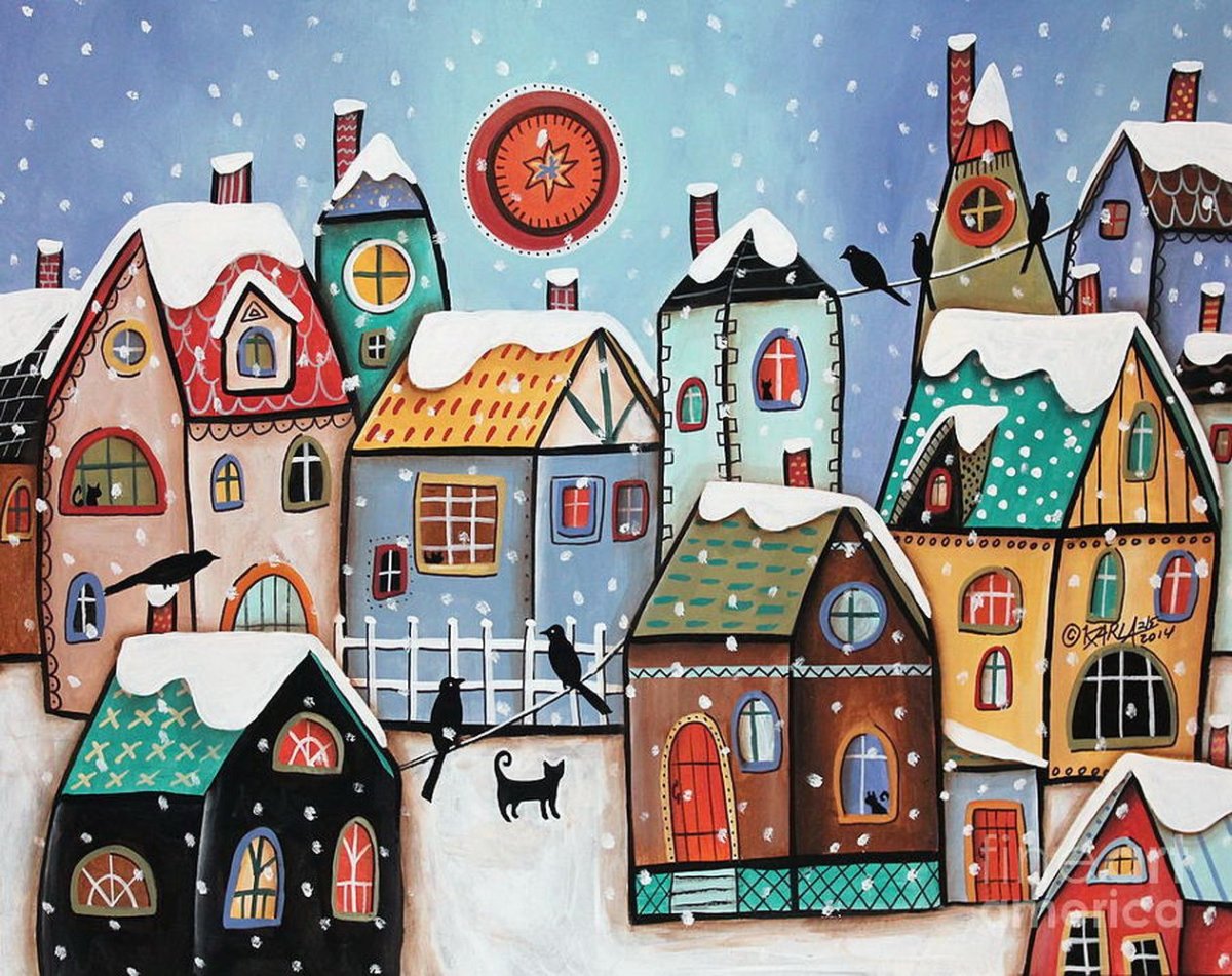 Карла Жерард домики