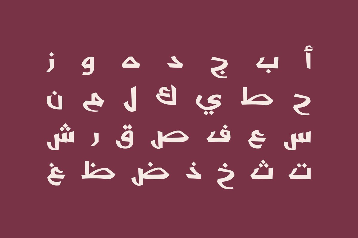 Арабский алфавит с транскрипцией