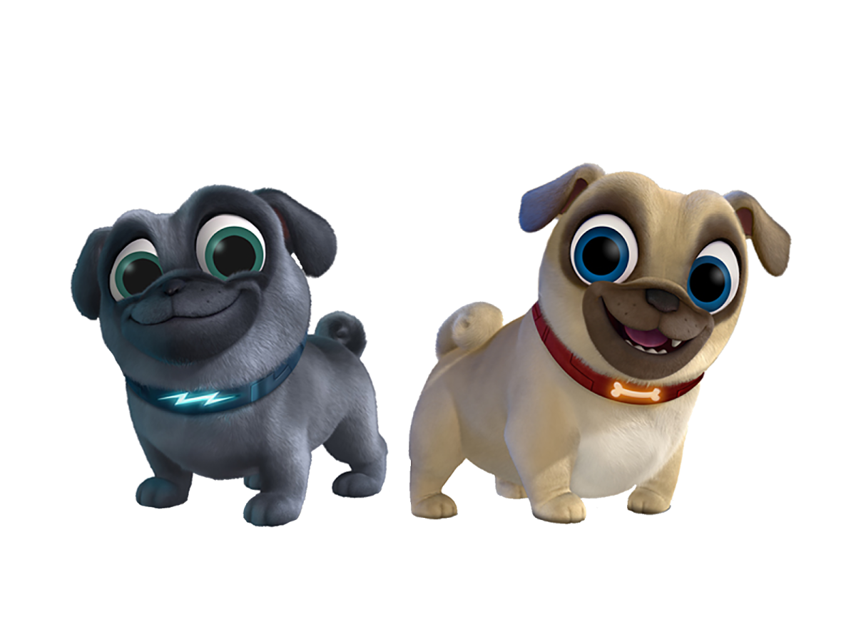 Мультик дружные мопсы