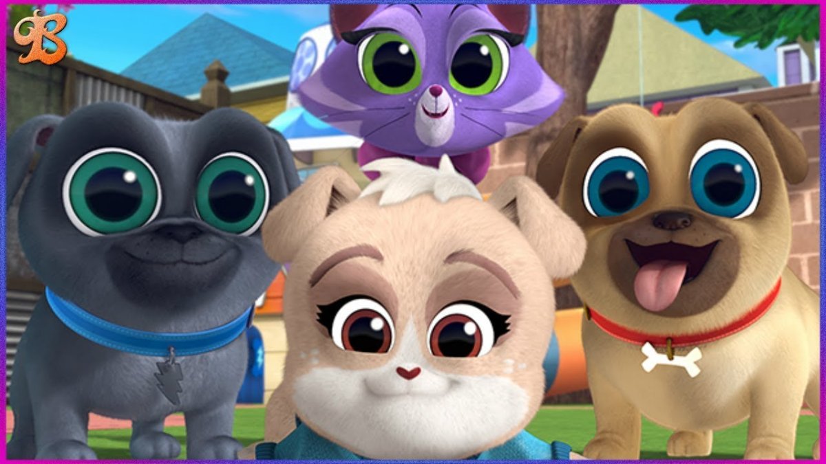 Бинго и Ролли дружные мопсы