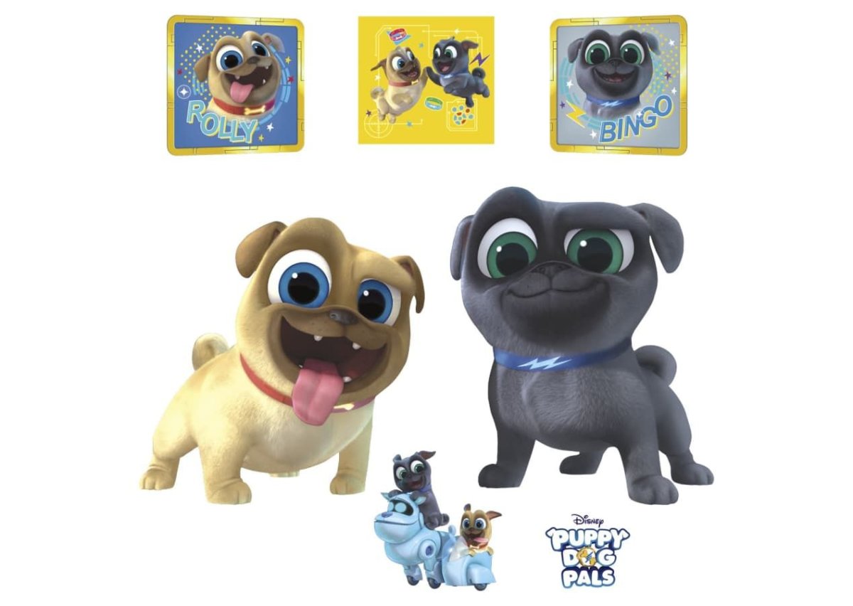 Дружные мопсы Бинго