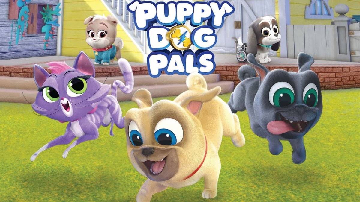 Дружные мопсы Оливия