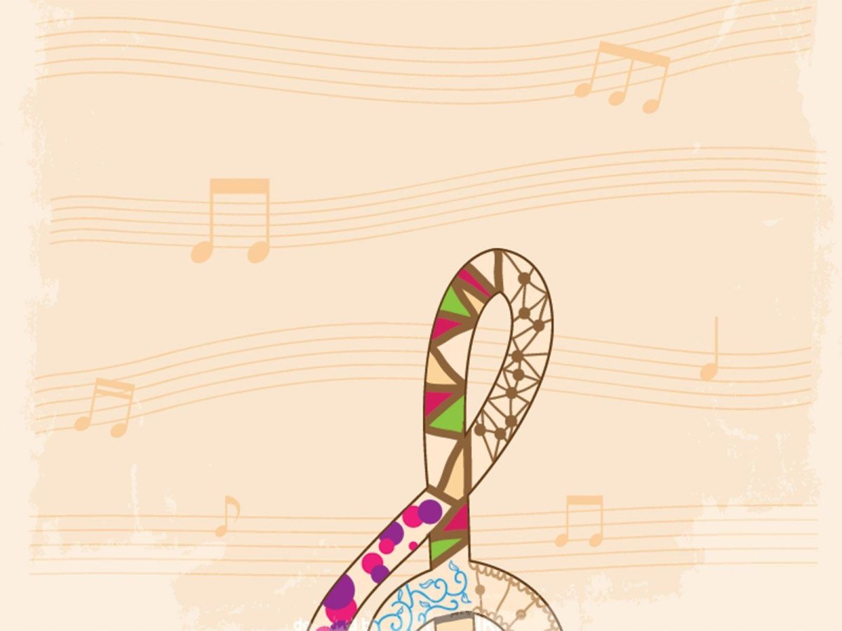 Рамка для музыкальной афиши