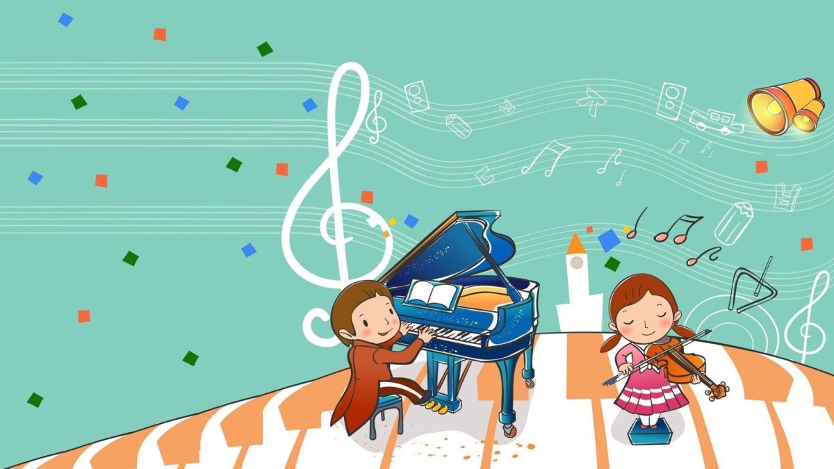 Фон для визитки музыканта