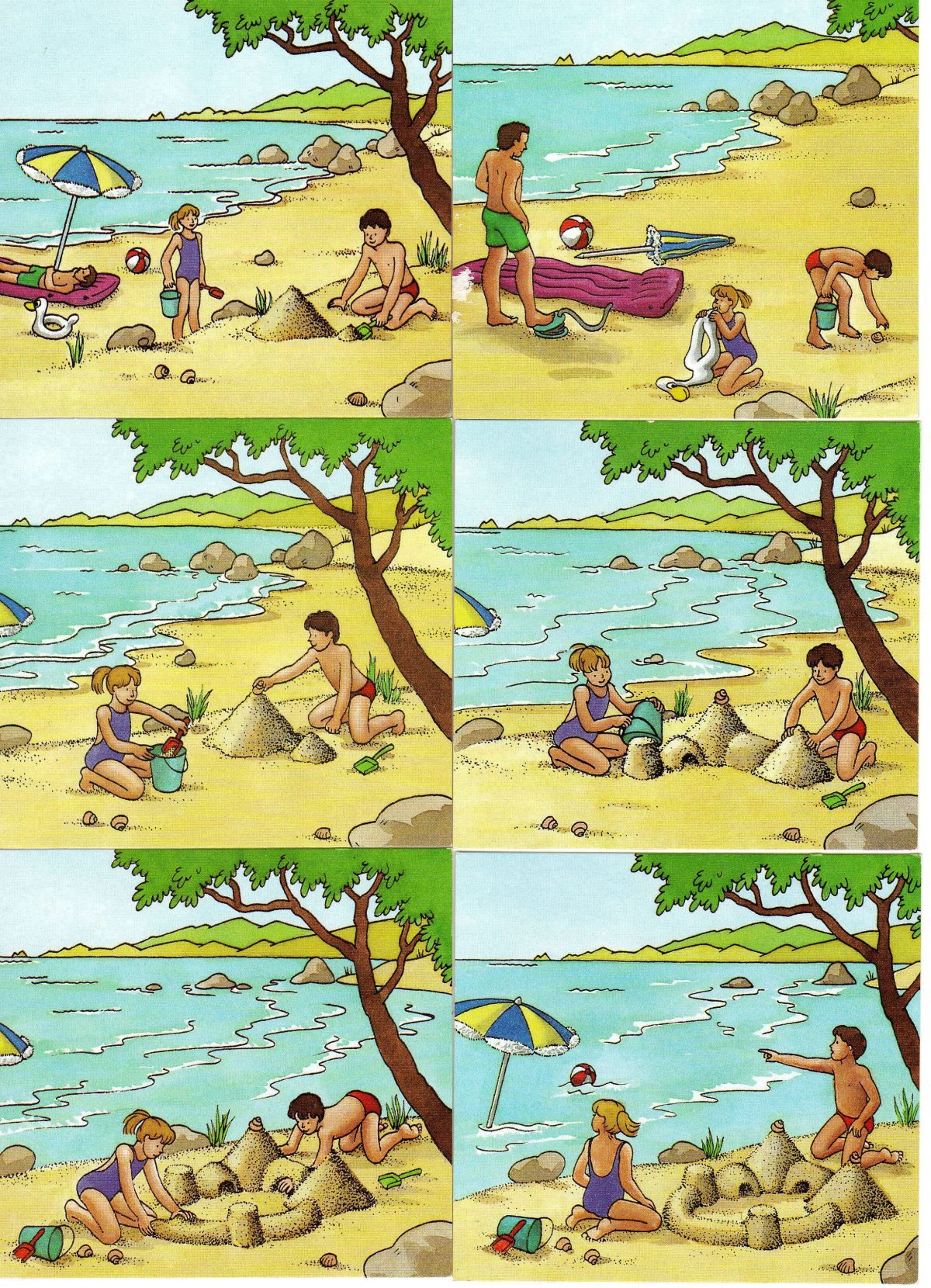 Составь рассказ по картинкам