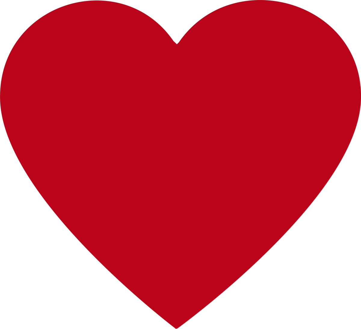 Сердечко без заднего фона