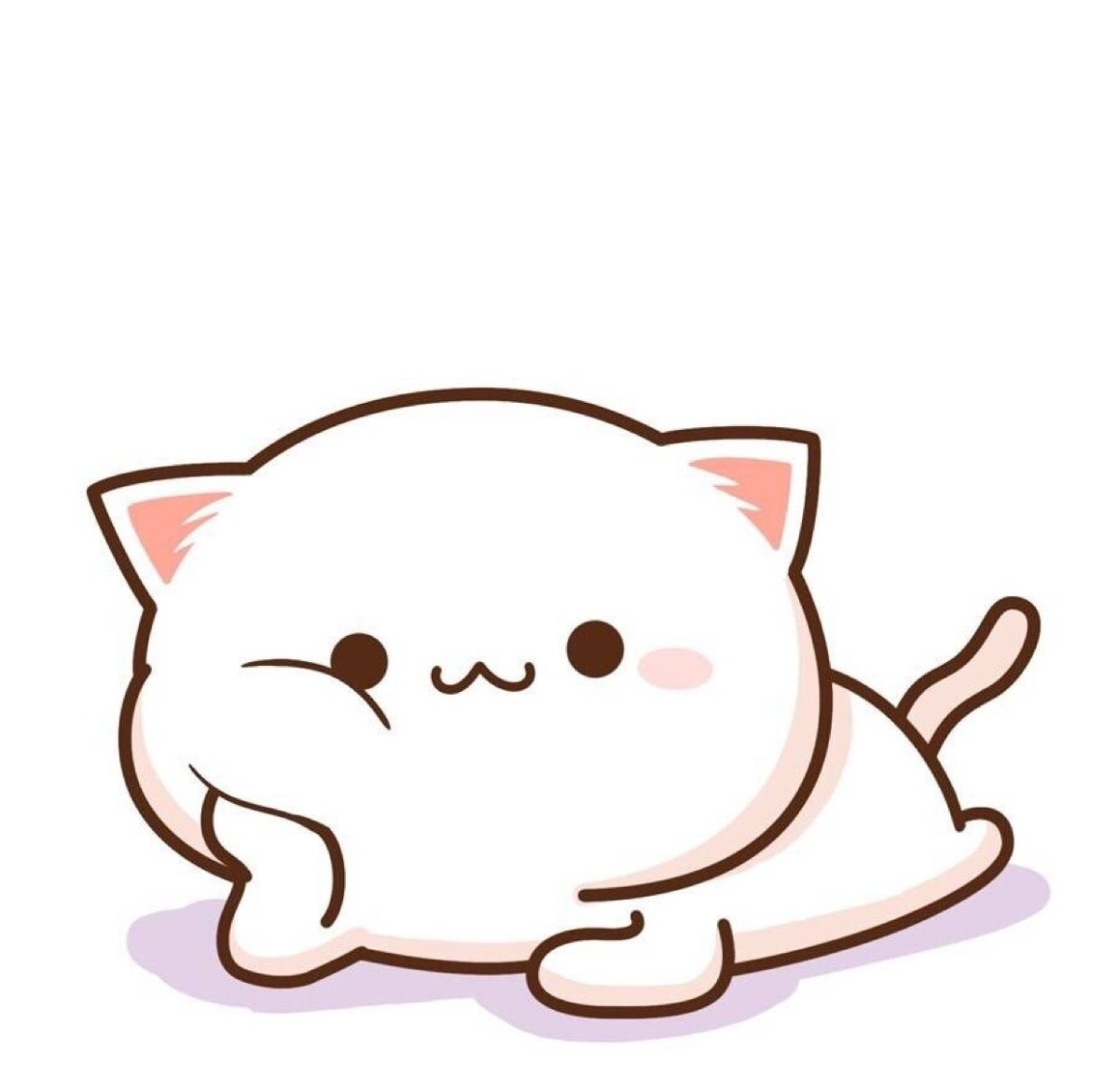 Милые котики рисунки для срисовки