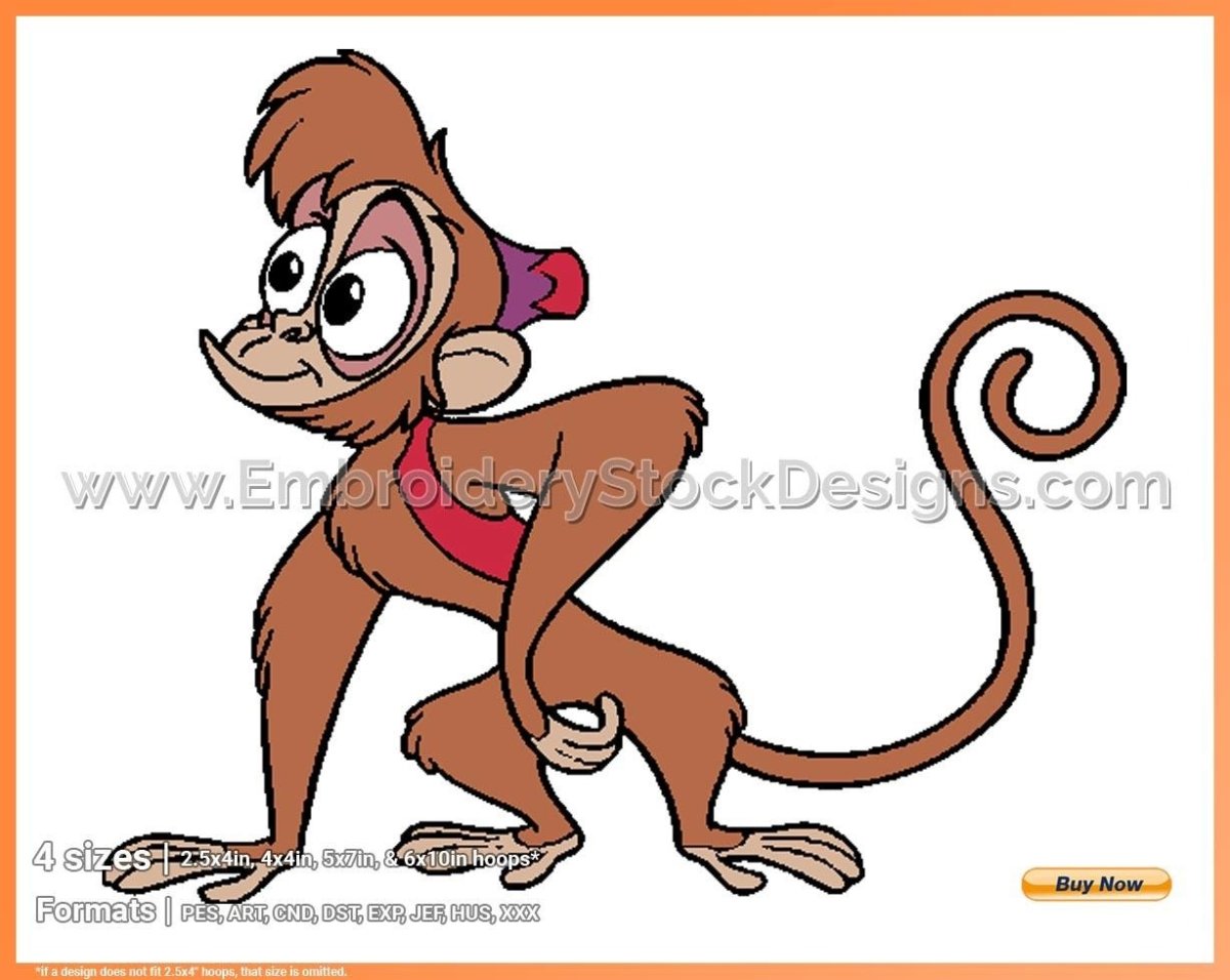 Абу из Аладдина рисунок