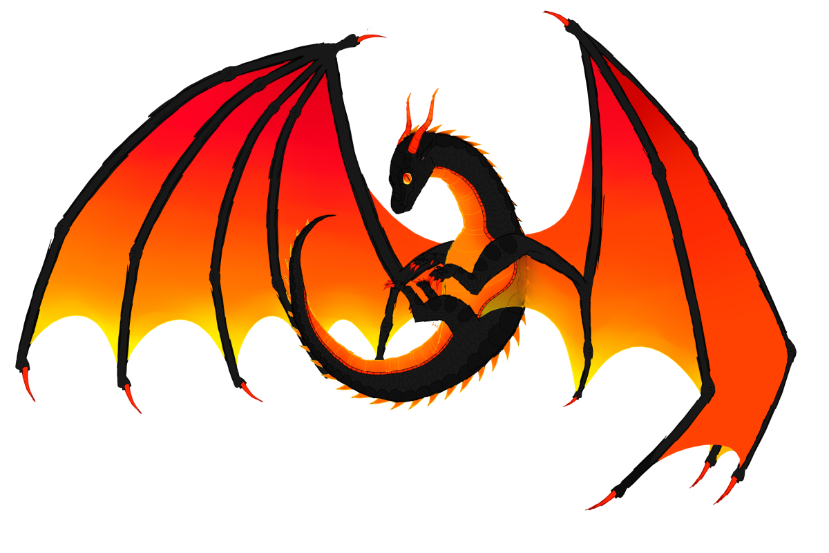 Китайский дракон летит