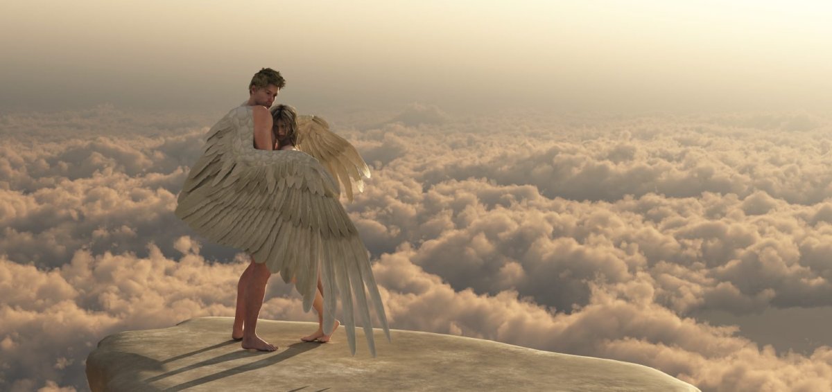 Влюбленные с крыльями