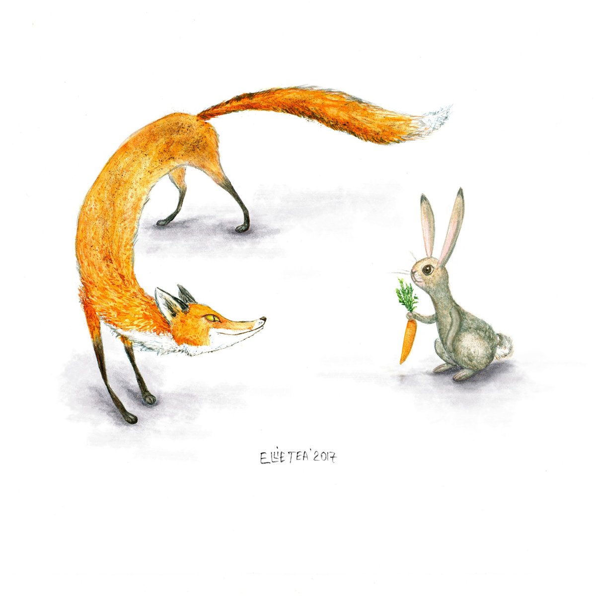 Лиса и заяц