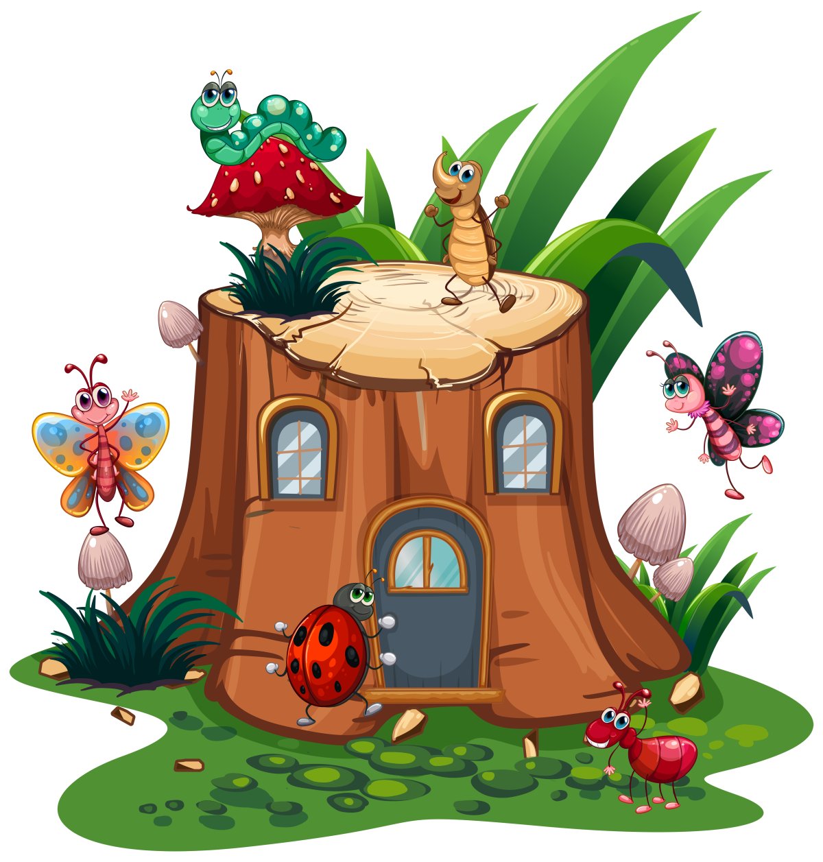 Сказочный пенек