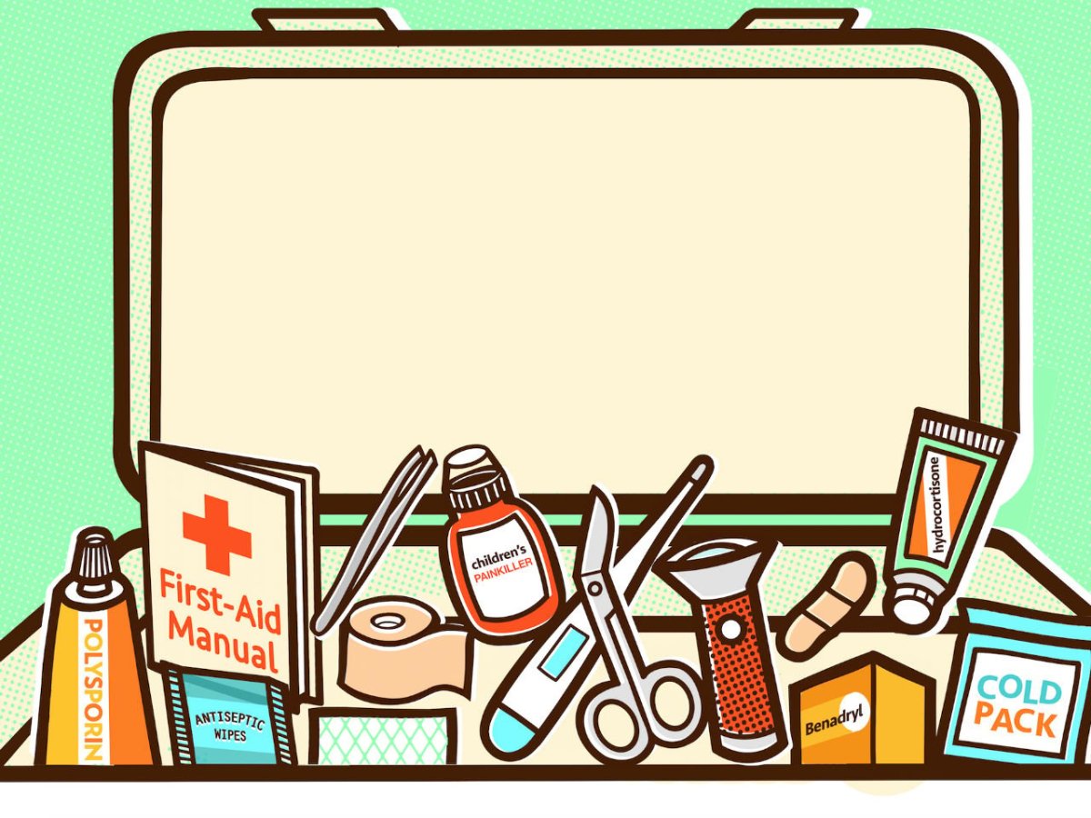 Домашняя аптечка рисунок