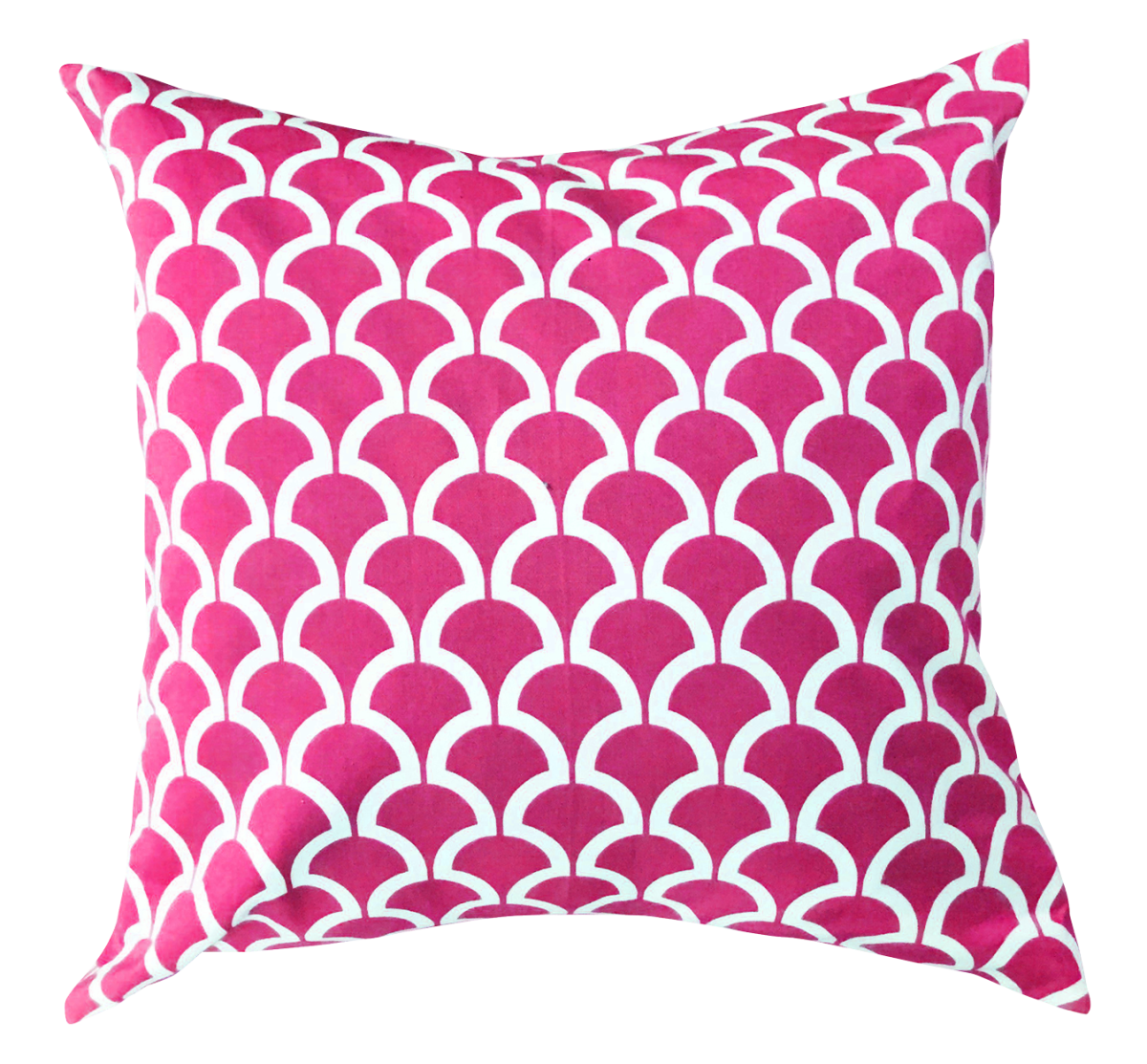 Белая мультяшная подушка