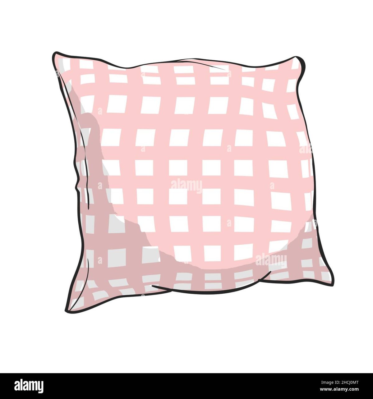 Подушка флэт иллюстрация