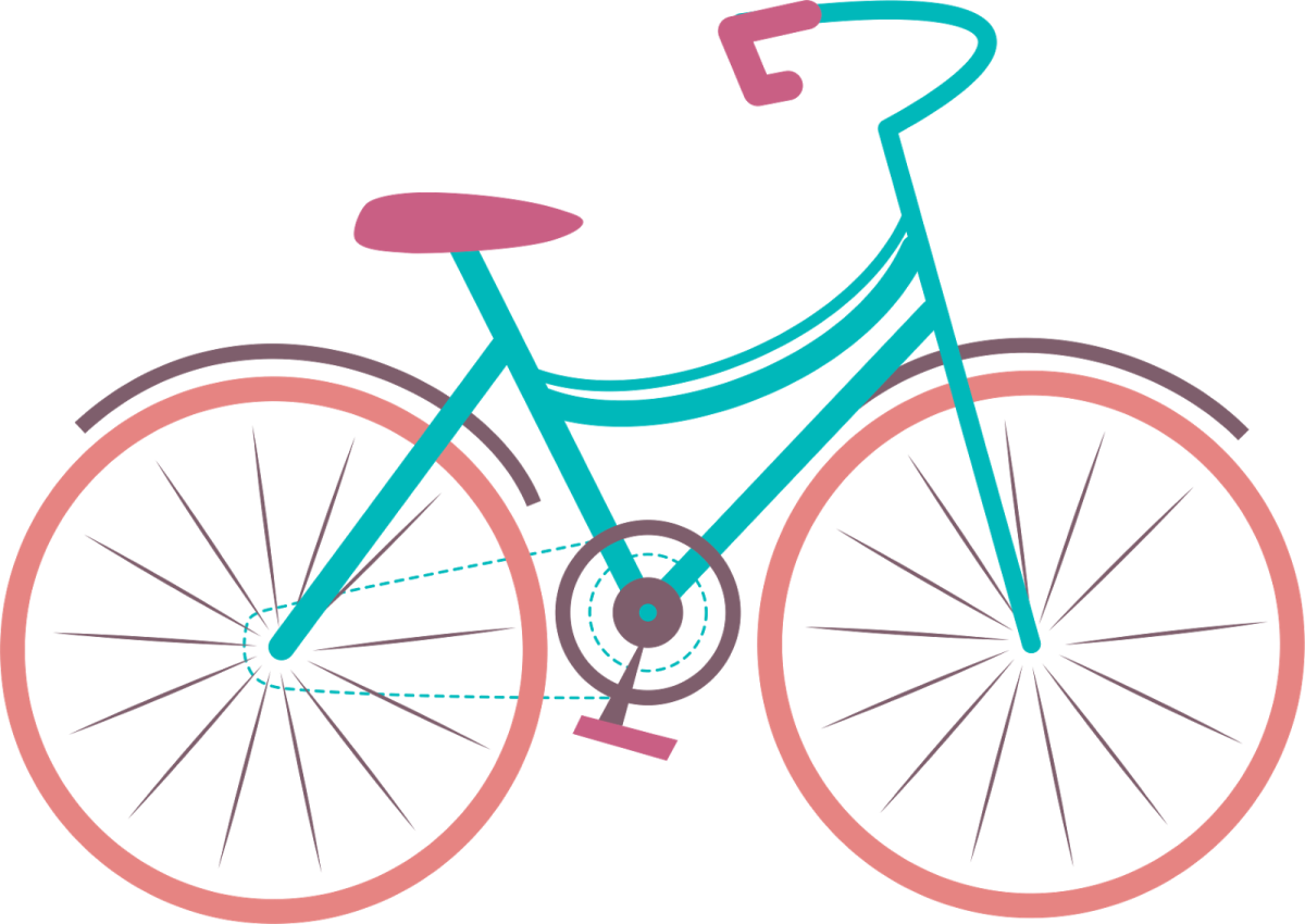 Велосипед мультяшный