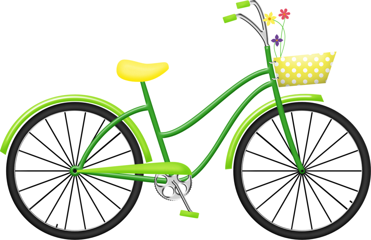 Велосипед на прозрачном фоне