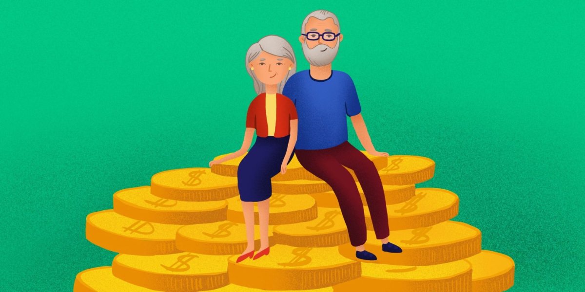 Пенсия рисунок