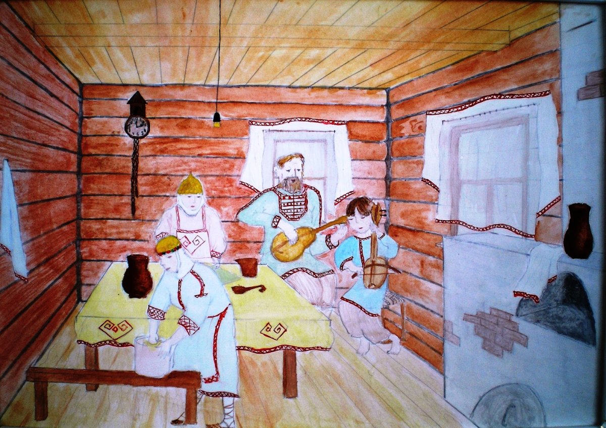 Внутренний мир русской избы 5кл