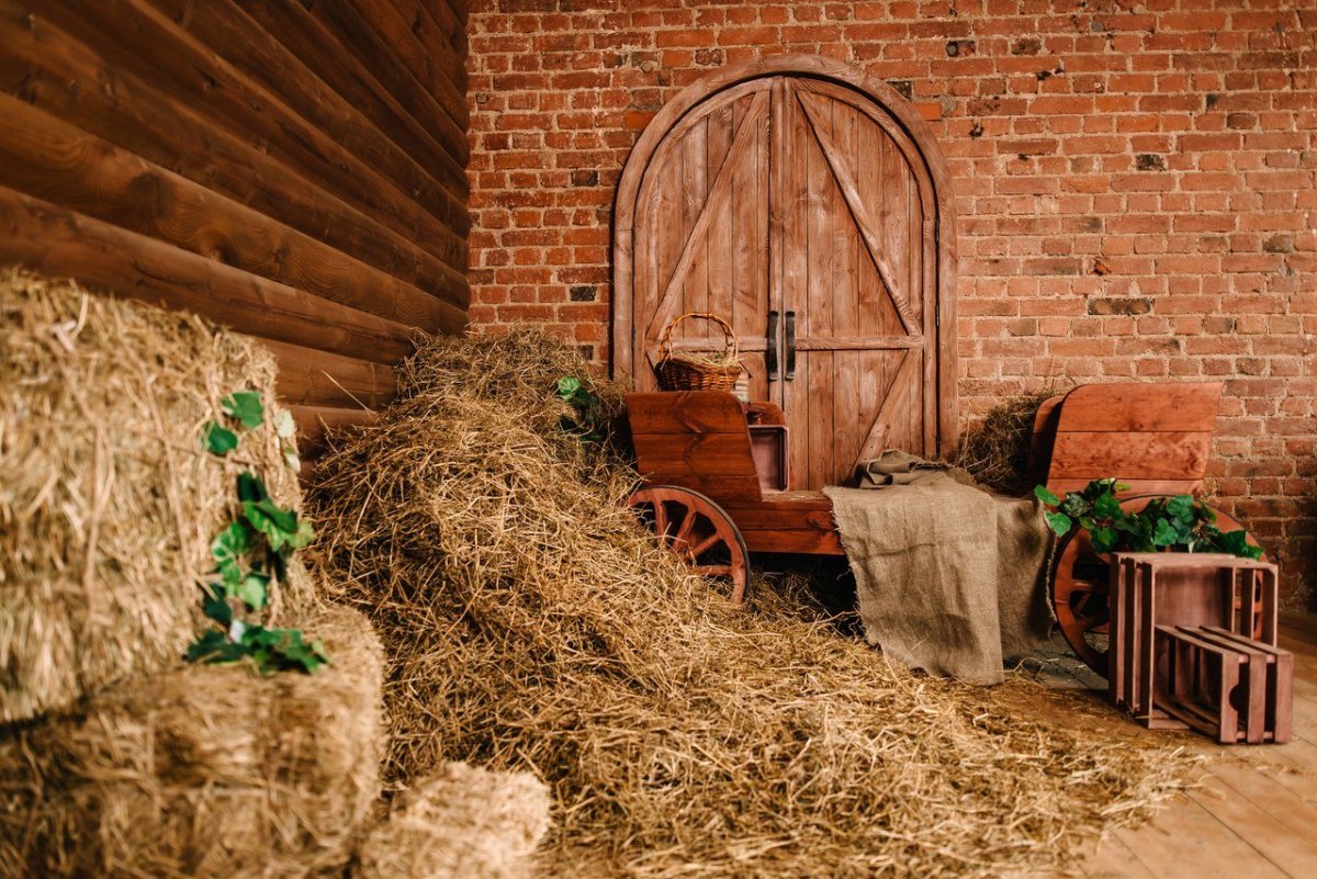 Амбар с сеном