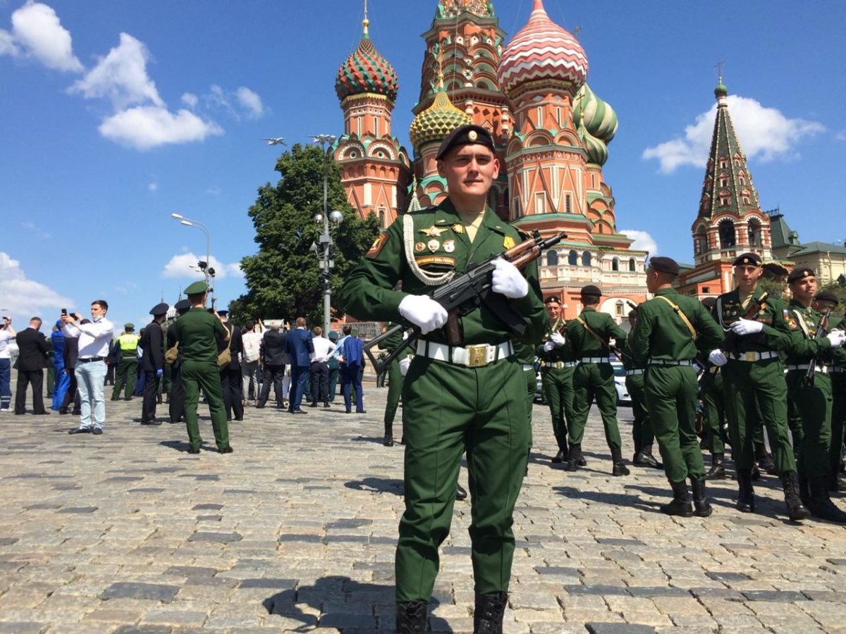 Кантемировская дивизия на параде Победы 2021