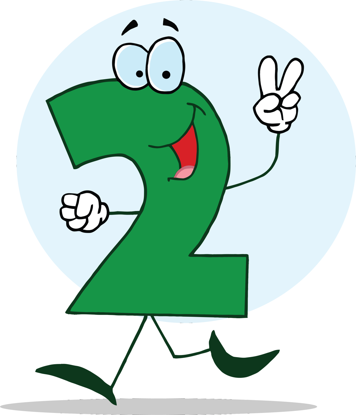 Цифра 9 смешная