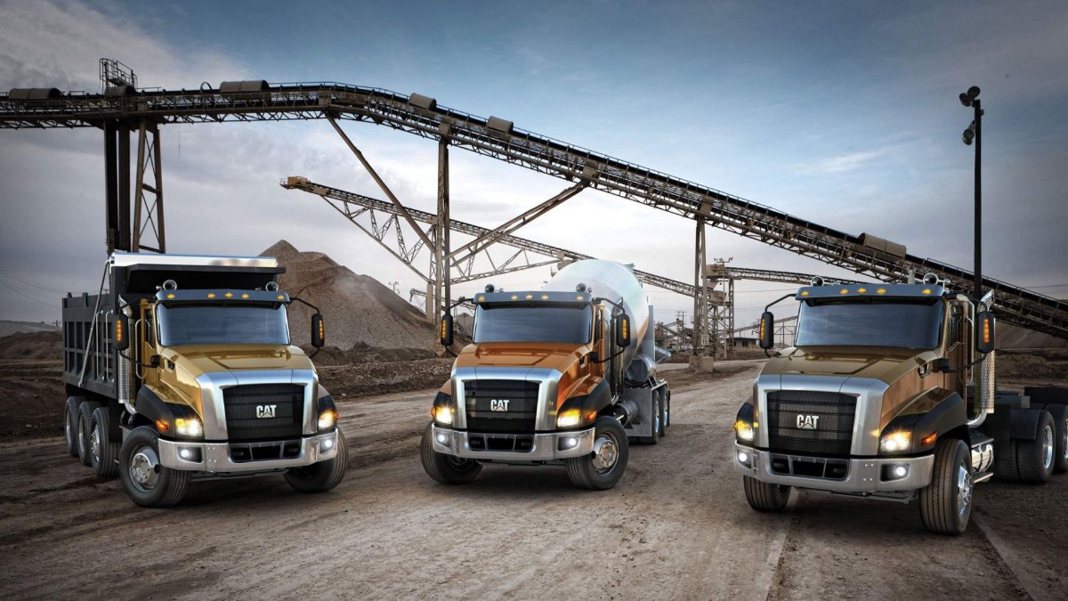 Caterpillar ct660 тягач