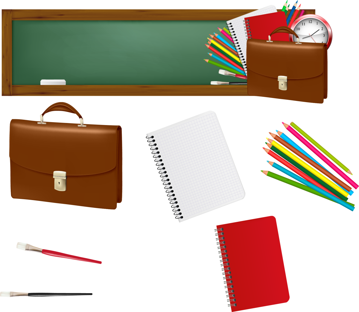 Школьные принадлежности картинки