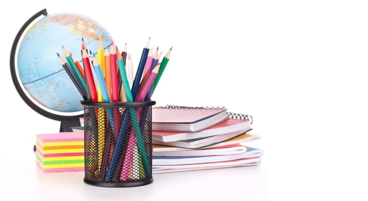 Тетрадки ручки карандаши