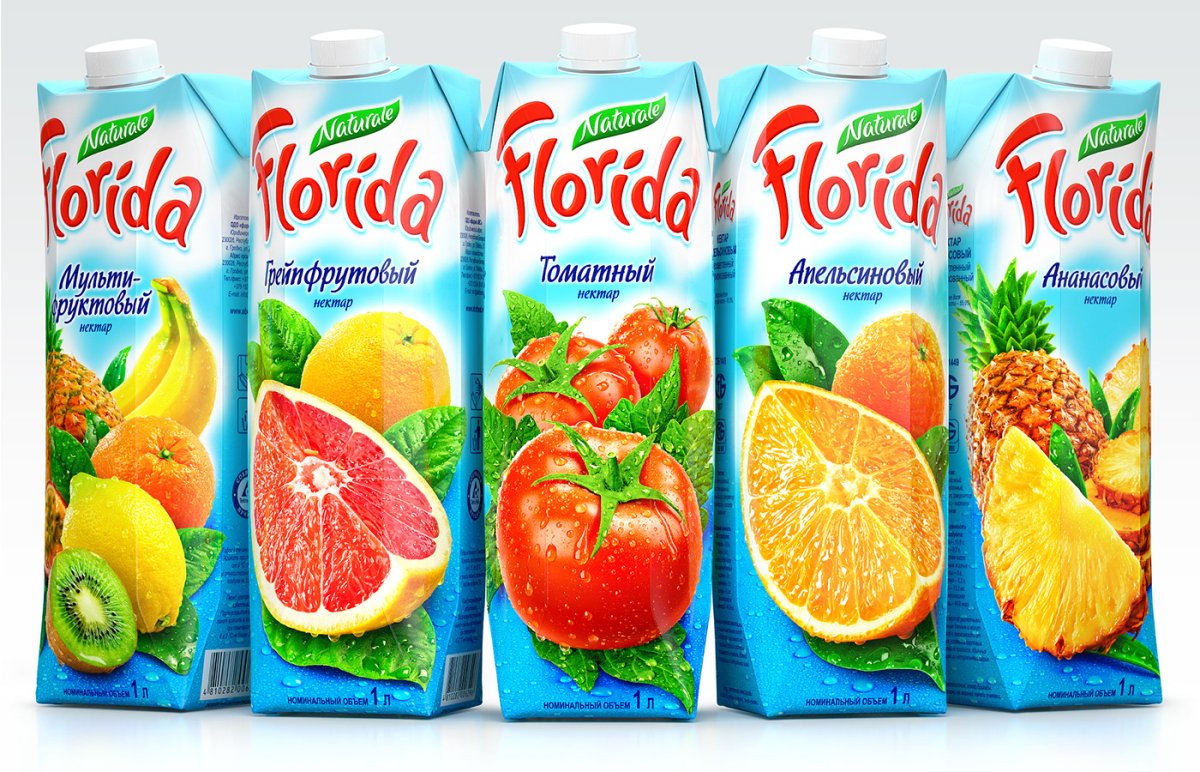 Этикетка сока