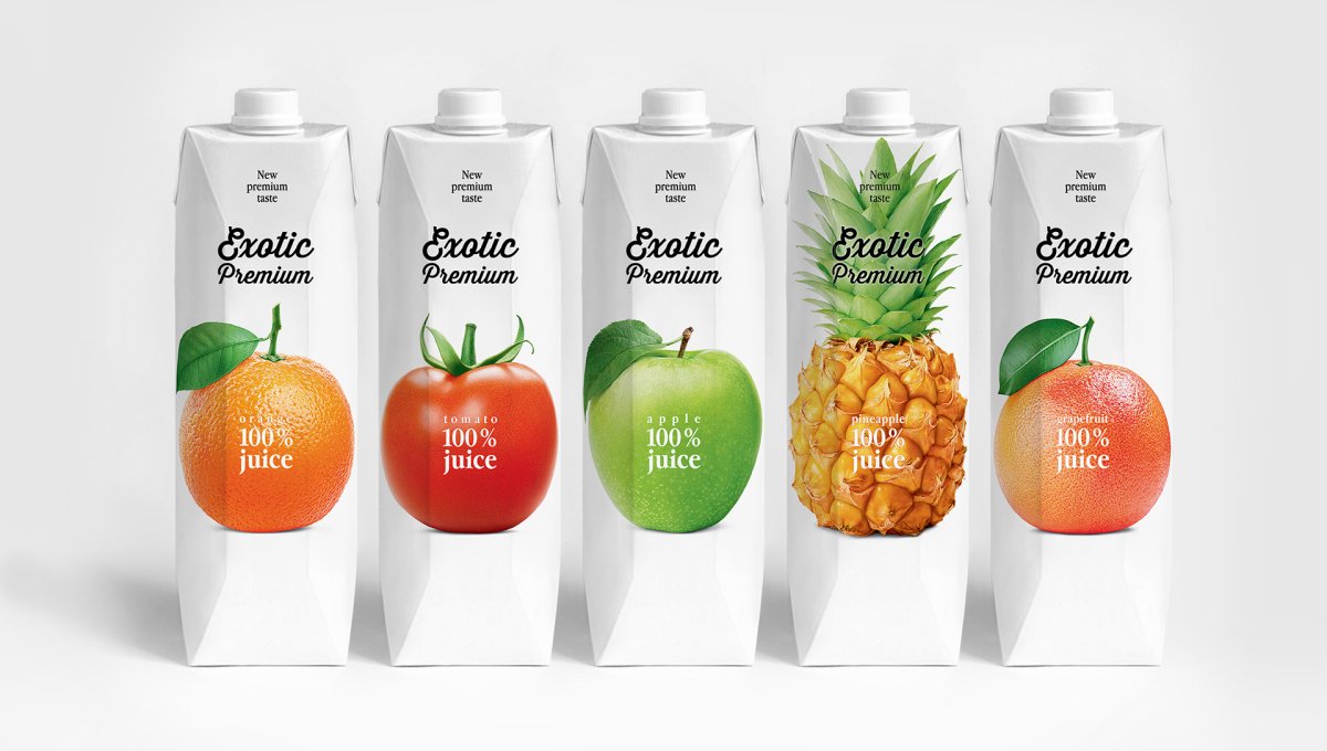 Новая упаковка сока