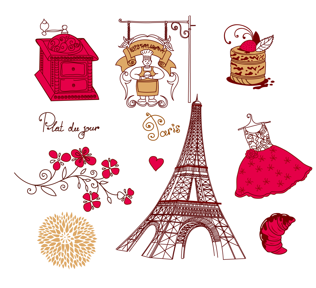 Атрибуты Парижа