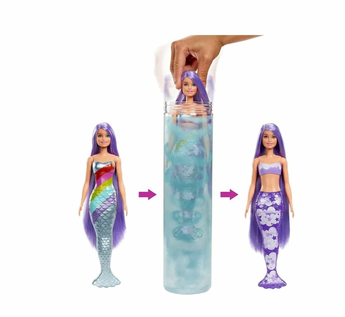 Кукла Barbie Dreamtopia мерцающая Русалочка, gfl82
