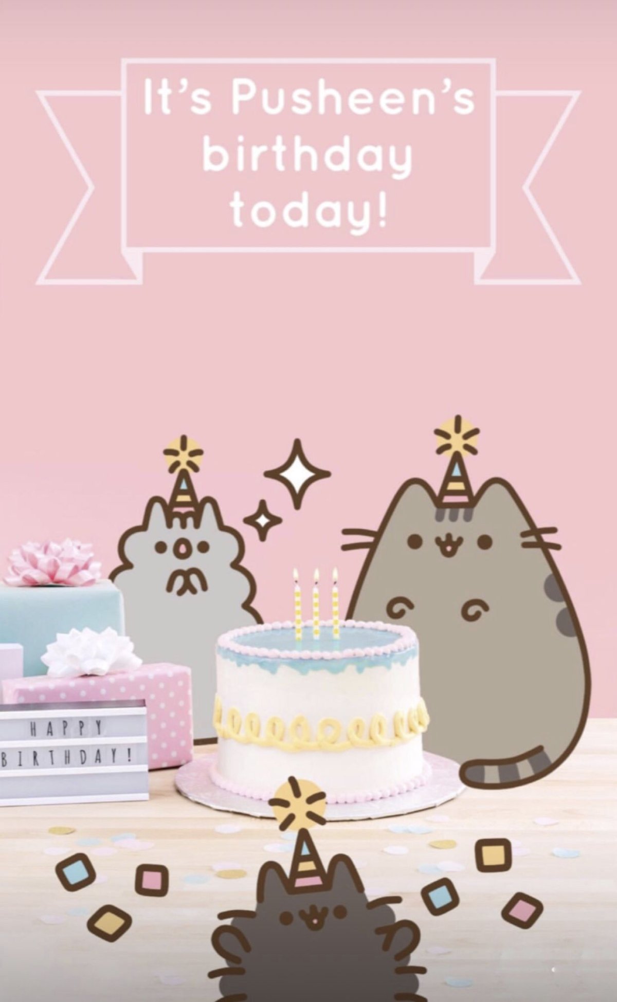 Пушины с днем рождения