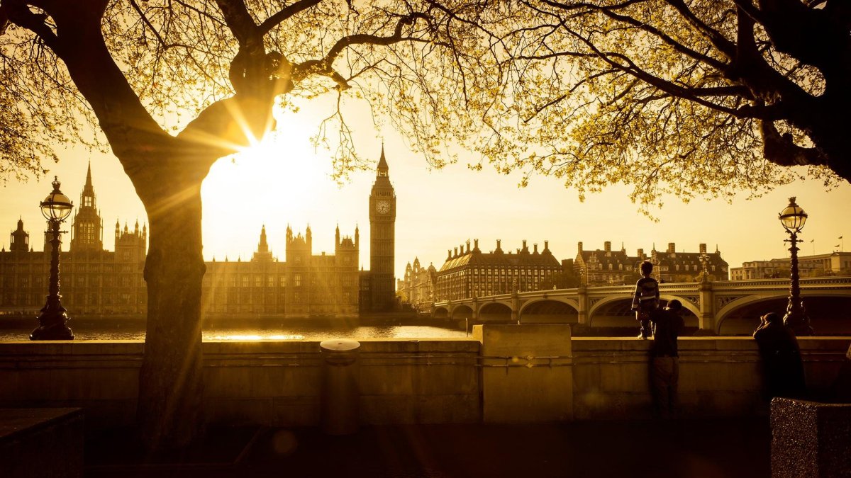 Ночной Лондон 4к