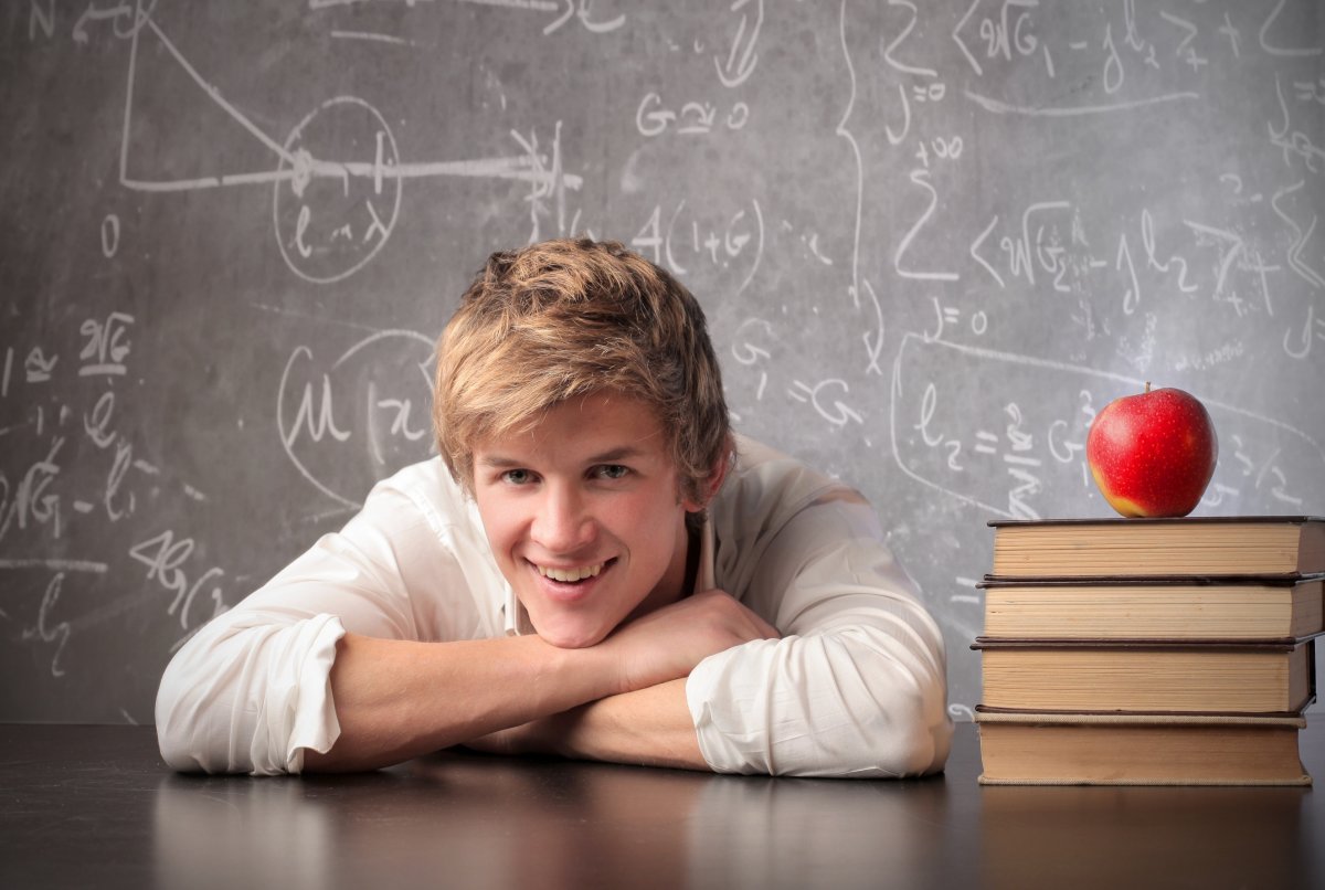 Счастливые школьники